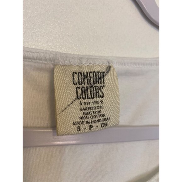 Comfort Colors Carolina Beach North Carolina Cotton Dolphin Tank Top Size S - Picture 4 of 4